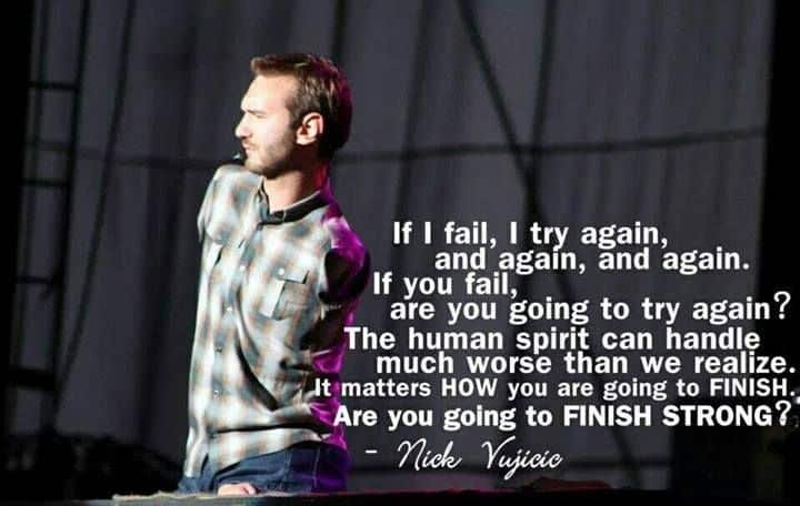 nick vujicic motivational video