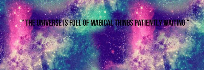 Universe is full of magic awesomeaj