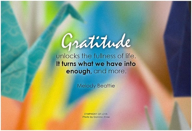 practice attitude of gratitude