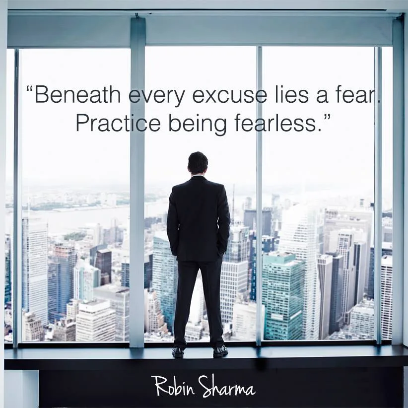Robin Sharma Quotes Beneath Every Excuse