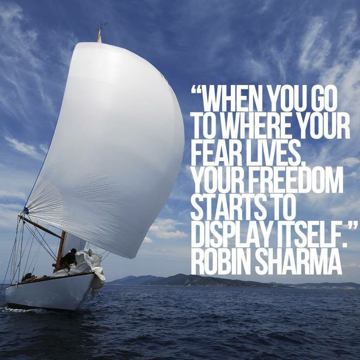 Robin Sharma Quotes go to fear