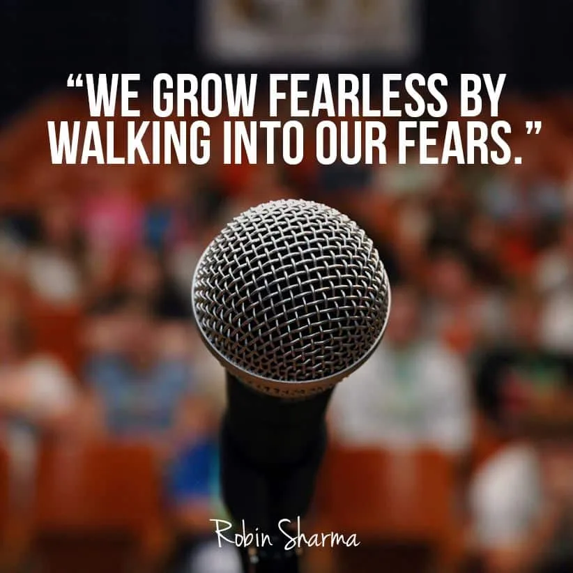 Robin Sharma Quotes grow fearless