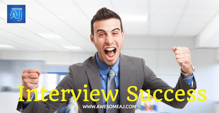 how to use law of attraction for job interview