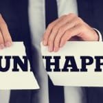 stop being unhappy and become happy