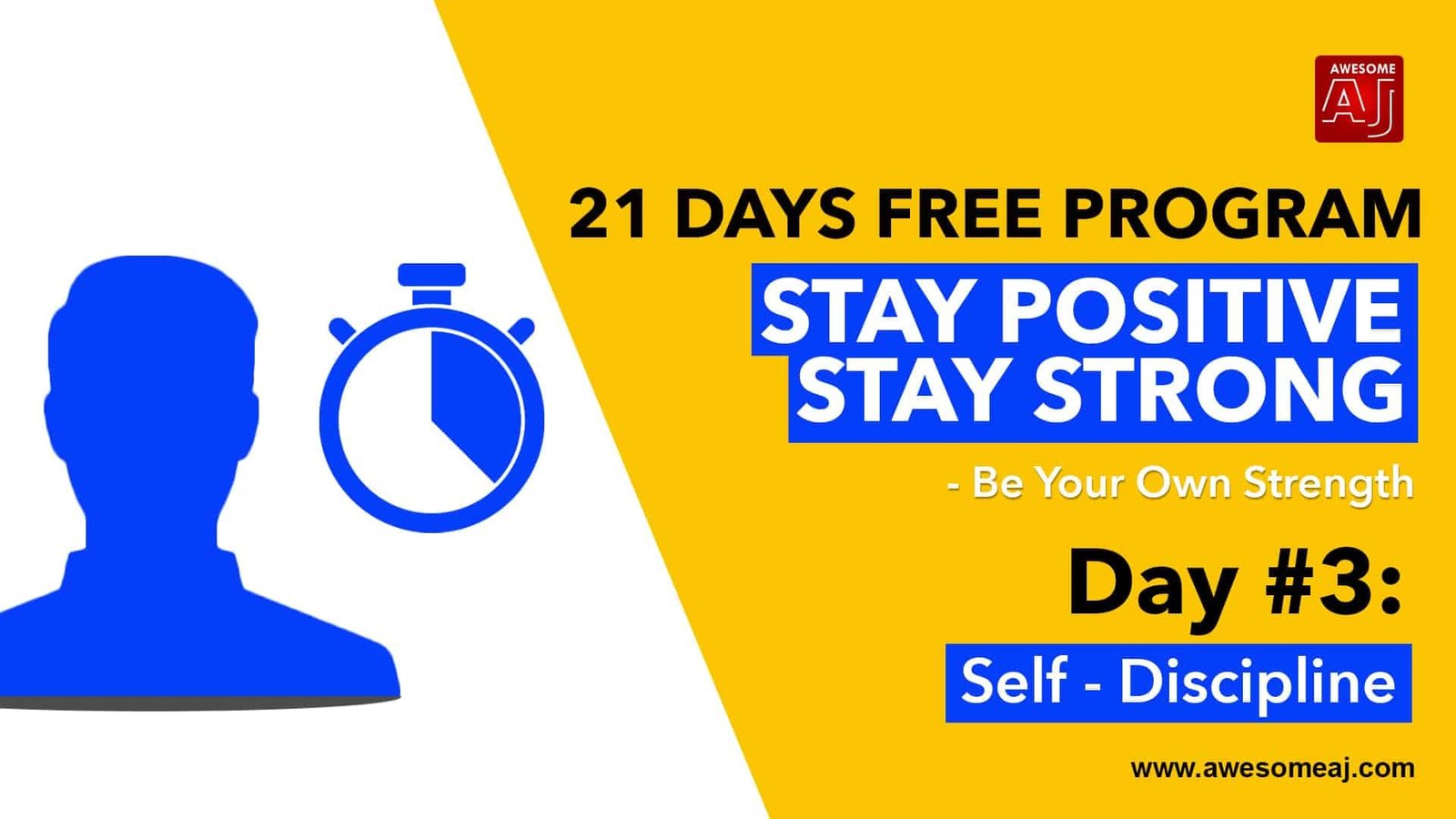STAY POSITIVE STAY STRONG Day 3