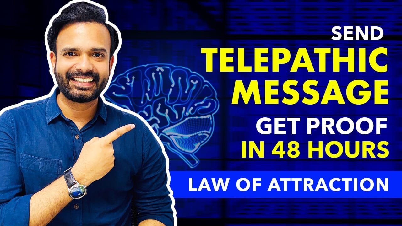 TELEPATHY How To Send A Telepathic Message Law Of Attraction